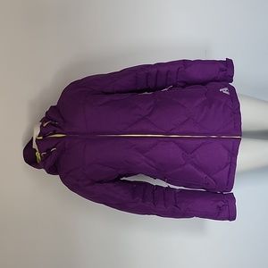 Eddie Bauer First Ascent EB700 purple heavy duty quilted down jacket-L